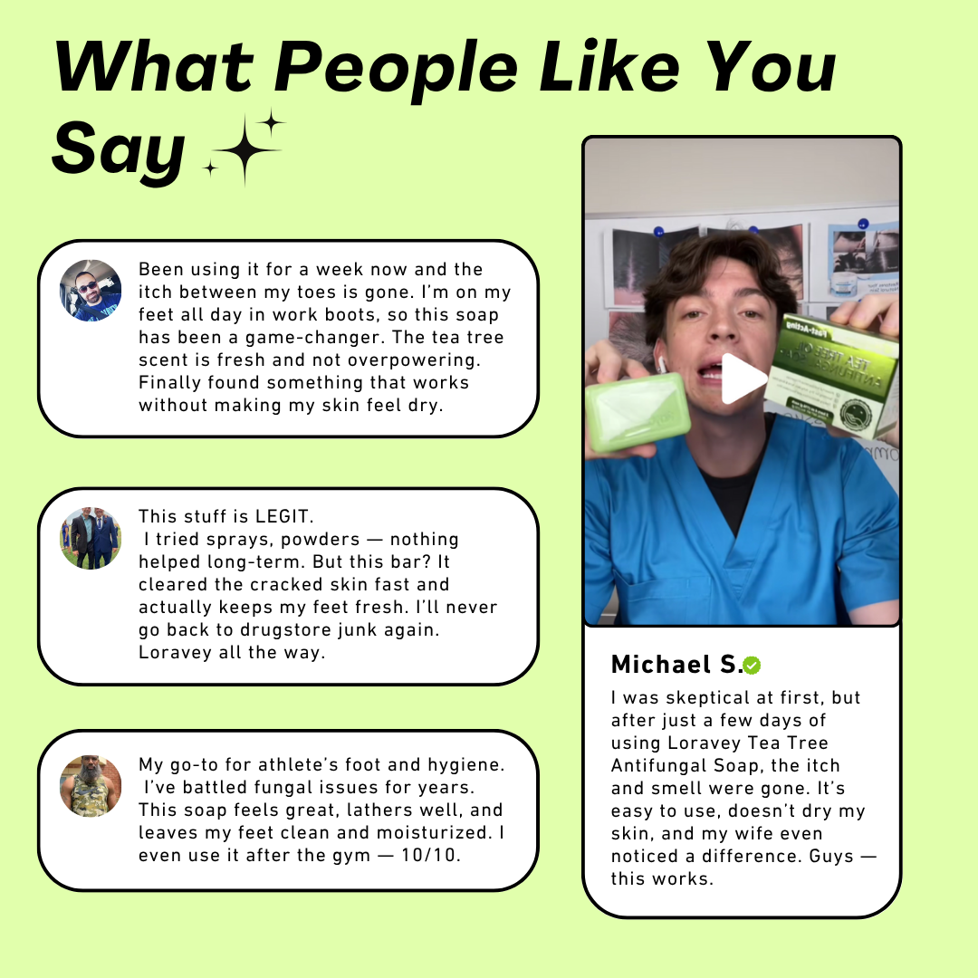 Zairax® AntiFungal Relief Soap Bar